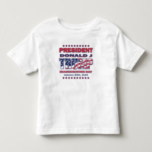President Trump Inauguration Day 2025 Toddler T-Shirt
