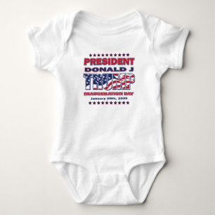 President Trump Inauguration Day Baby Bodysuit