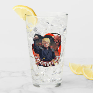 President Trump Make Anime Great Again Glass
