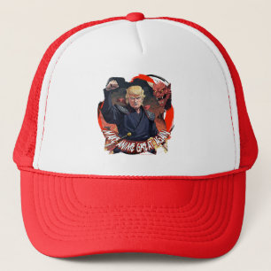 President Trump Make Anime Great Again Trucker Hat