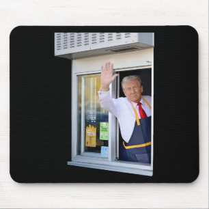 President Trump Makes French Fries 1 Mouse Pad