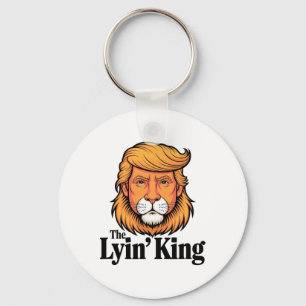 President Trump Mocking The Lyin' King Key Ring
