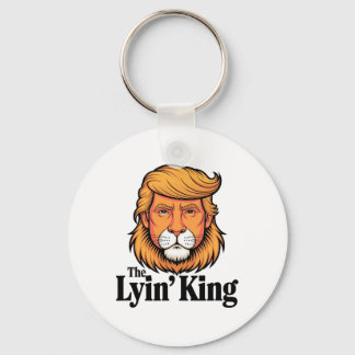 President Trump Mocking The Lyin' King Key Ring
