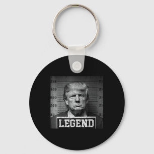 President Trump Mug Shot  Key Ring