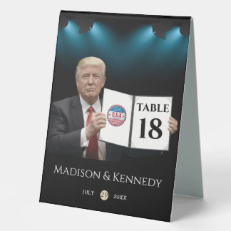 President Trump 🇺🇸✨ Patriotic Wedding Custom