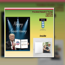 President Trump 📜 Patriotic Wedding Custom