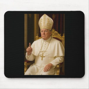 President Trump Pope 2025  Mouse Pad