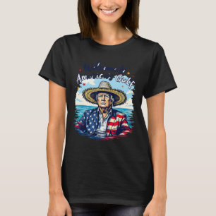 President Trump Sombrero Design America's Gulf Mex T-Shirt
