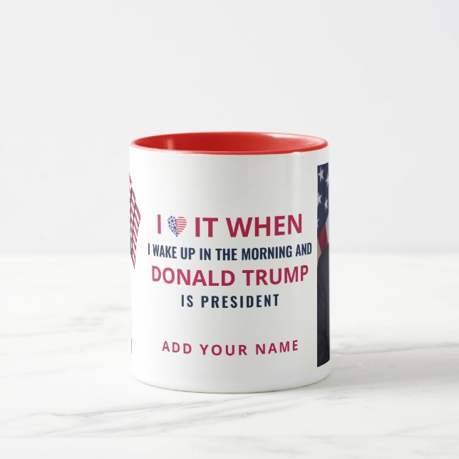 President Trump Supporter Republican Gift 2024 Mug (Center)