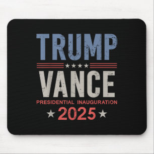 President Trump Vance Inauguration Day 2025 Usa Mouse Pad