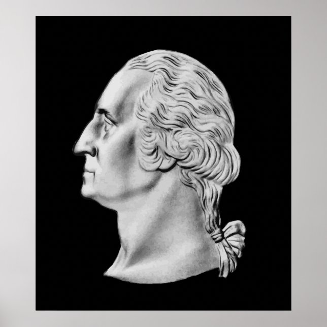 President Washington Bust Poster (Front)