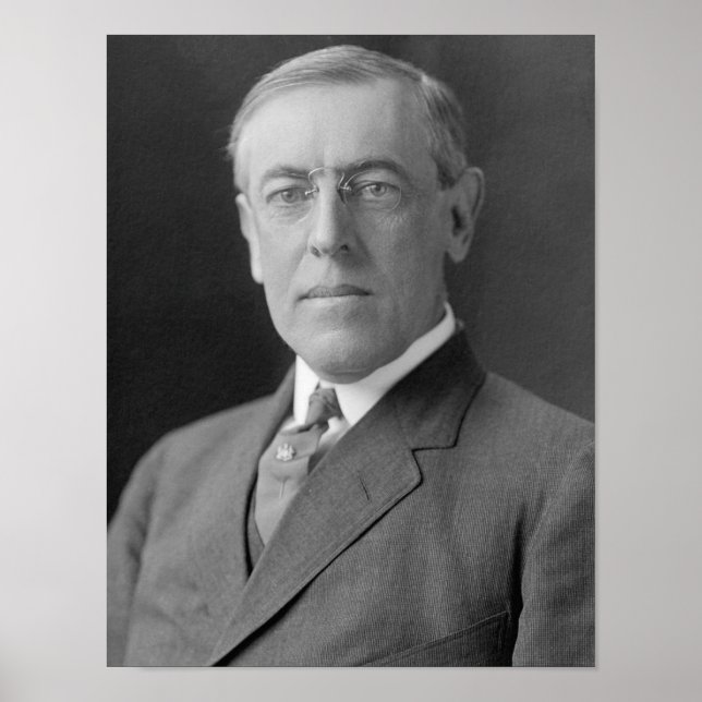 President Woodrow Wilson Poster (Front)