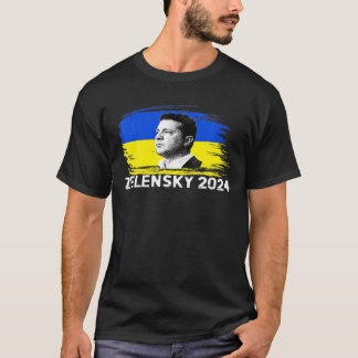 President Zelensky 2024 Election Ukraine T-Shirt
