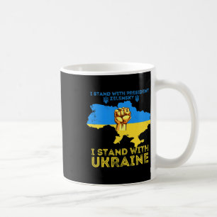 President Zelensky Not All Heroes Wear Capes Ukrai Coffee Mug