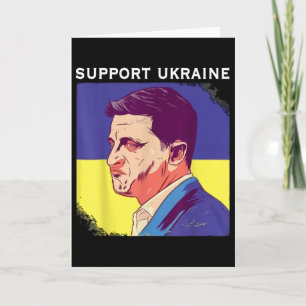 President Zelensky Ukraine Volodymyr Zelensky Ukra Card