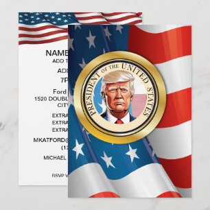 Presidential Election Celebration Invitation