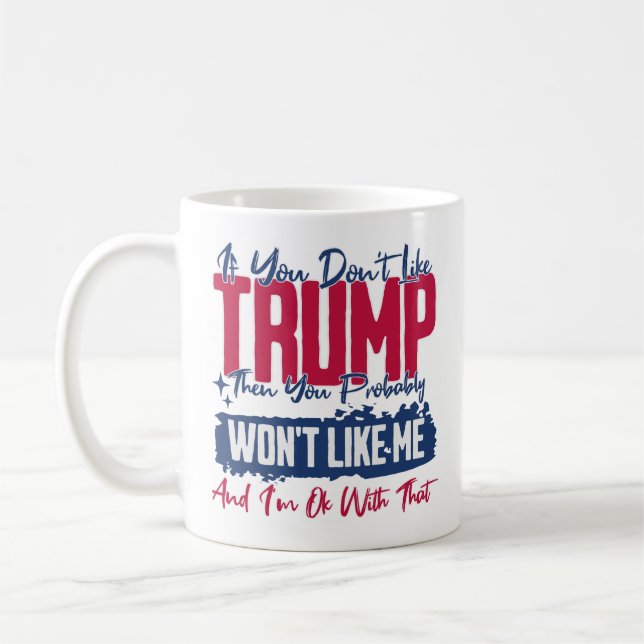 Presidential Election Voting Design 2024 Elect Coffee Mug (Left)