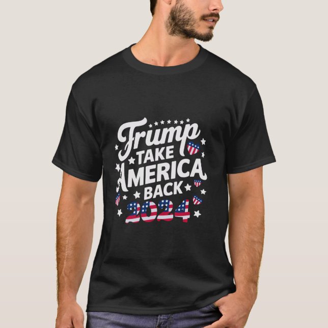 Presidential Election Voting For Trump 2024 Men Wo T-Shirt (Front)