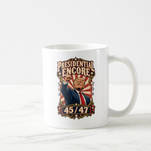 Presidential Encore 45 47 Two-Sided Coffee Mug