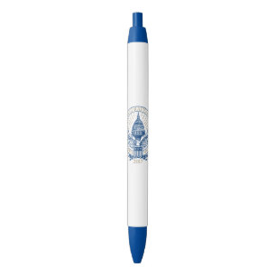 Presidential Inauguration Trump Pence 2017 Logo Blue Ink Pen