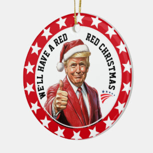 Presidential Patriotic Acrylic Ornament
