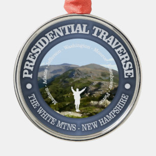 Presidential Traverse Metal Ornament