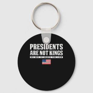 Presidents Are Not Kings USA Flag No Kings In Amer Key Ring