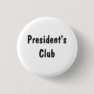 President's Club 3 Cm Round Badge