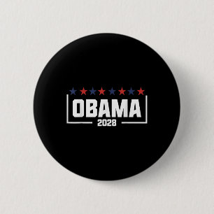 Presidents Day Barack Obama 44th President 2009-20 6 Cm Round Badge