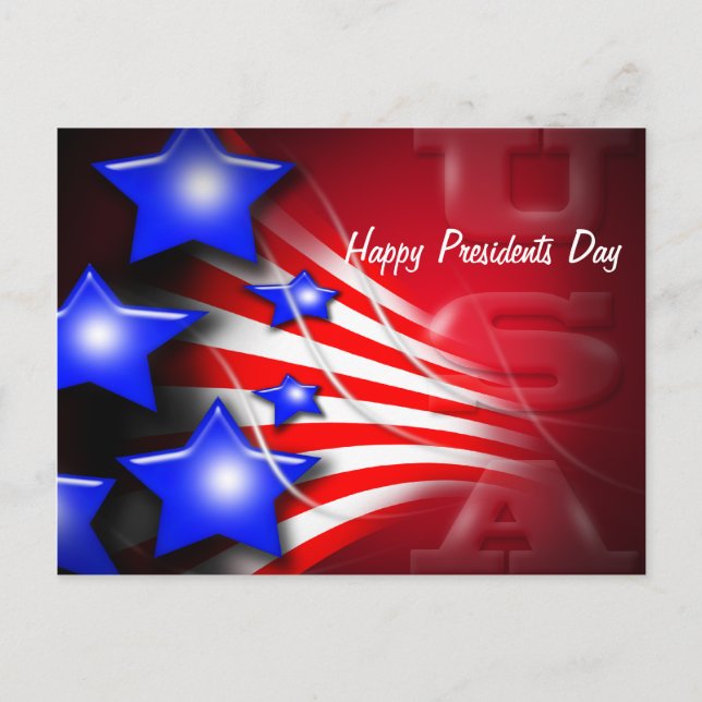 Presidents Day Postcard (Front)