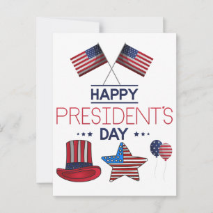 President's Day Postcard