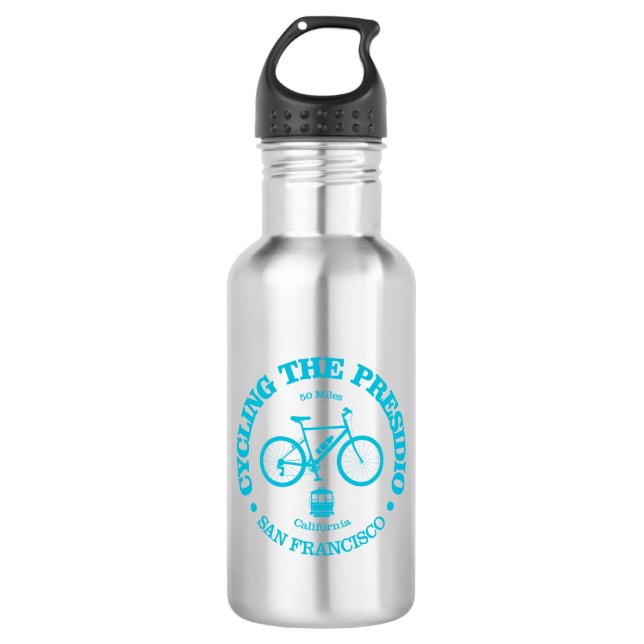 Presidio (cycling) 710 ml water bottle (Front)