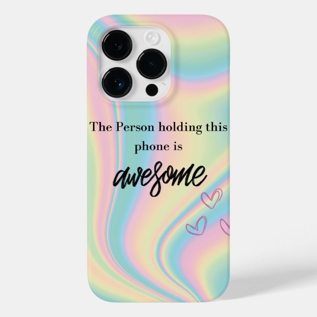 Presonalized Colourful  Case-Mate iPhone Case (Back)