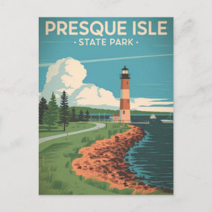Presque Isle State Park Postcard