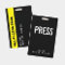 Press All Access Pass Event ID Badge