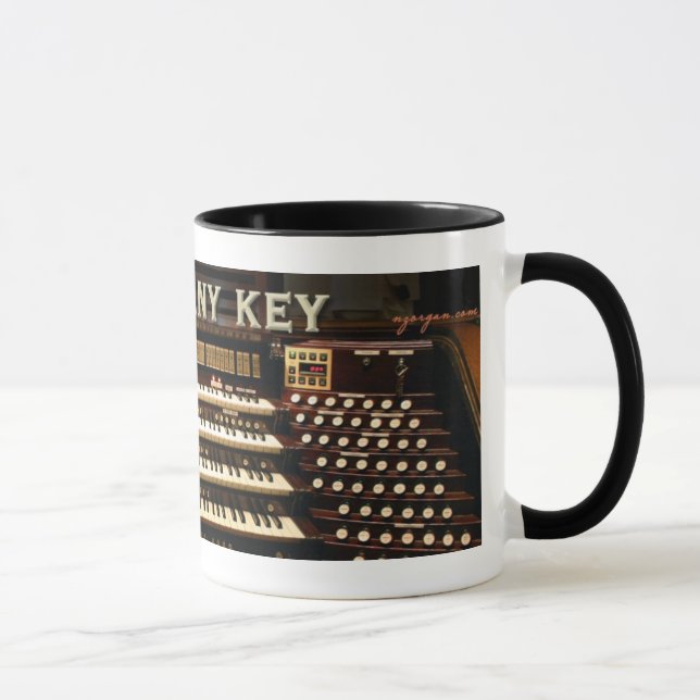 Press Any Key organ mug (Right)