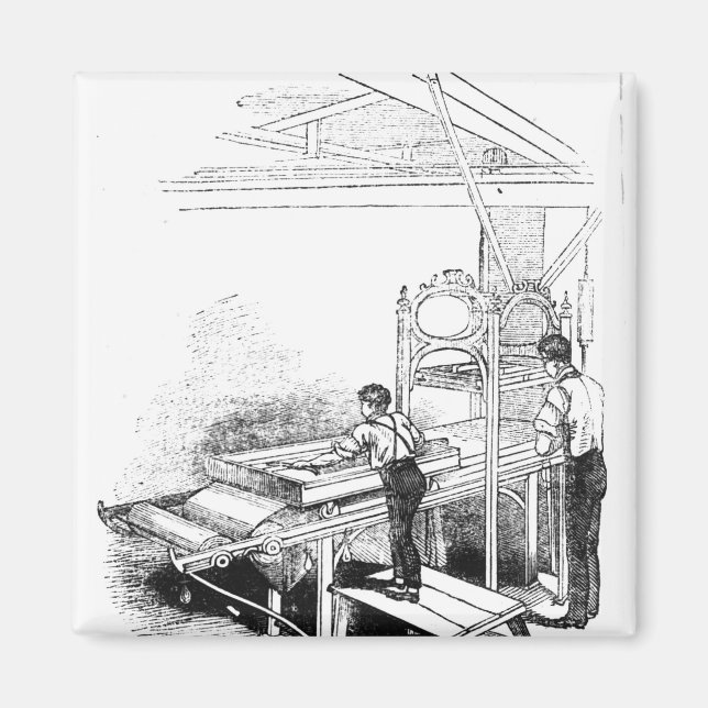 Press-printing Magnet (Front)