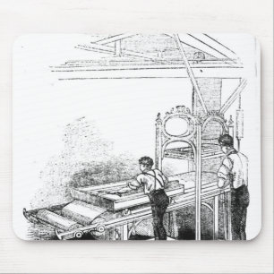Press-printing Mouse Pad