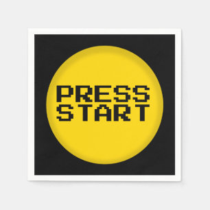 PRESS START NAPKIN