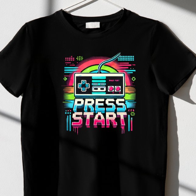 Press Start T-Shirt (Creator Uploaded)