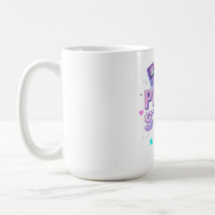 Press Start Y2K Retro Gaming Arcade Chrome 90s Gam Coffee Mug