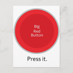 Press the button postcard