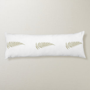 Pressed Botanical Fern Leaf - Mix and Match Colour Body Cushion