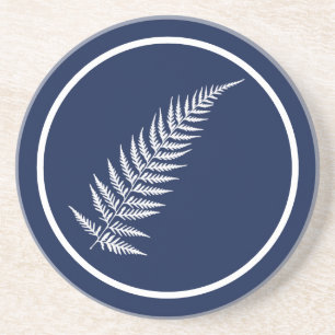 Pressed Botanical Fern Leaf - Mix and Match Colour Coaster