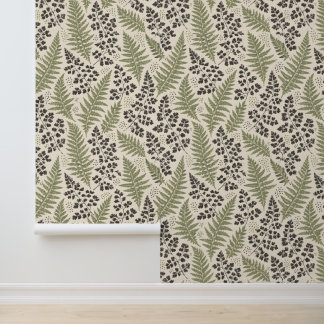 Pressed Fern Archive Vintage Botanicals Wallpaper