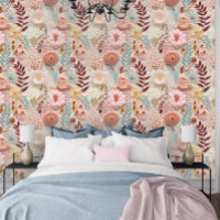 Pressed Wildflower Pastel Botanical