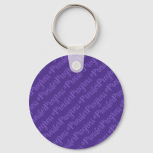 #PressforProgress HashTag International Womens Day Key Ring