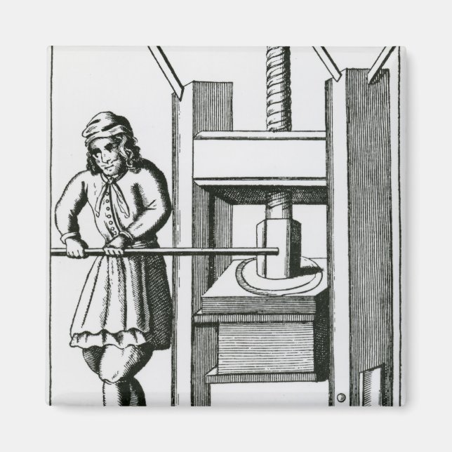 Pressing books magnet (Front)
