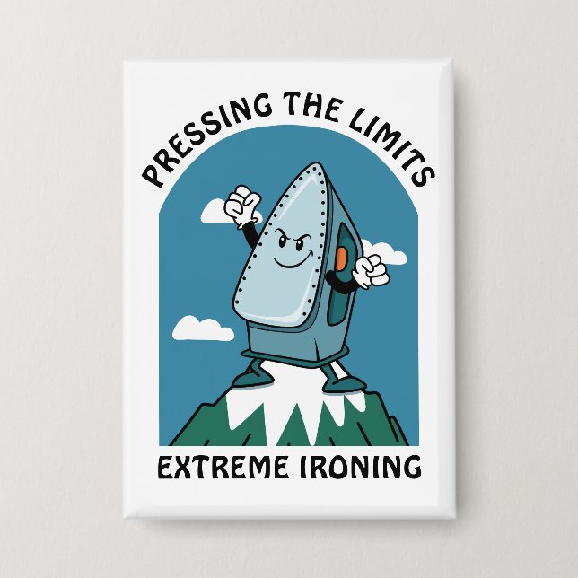 Pressing Limits Extreme Ironing Funny Iron (Front)