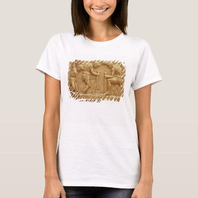 Pressing the Grapes (marble) T-Shirt (Front)